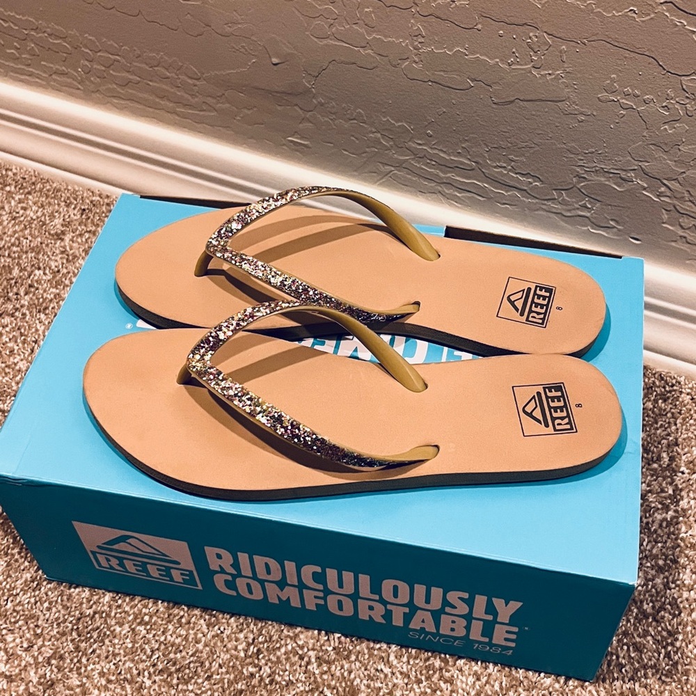 Reef Sparkly Flip Flops